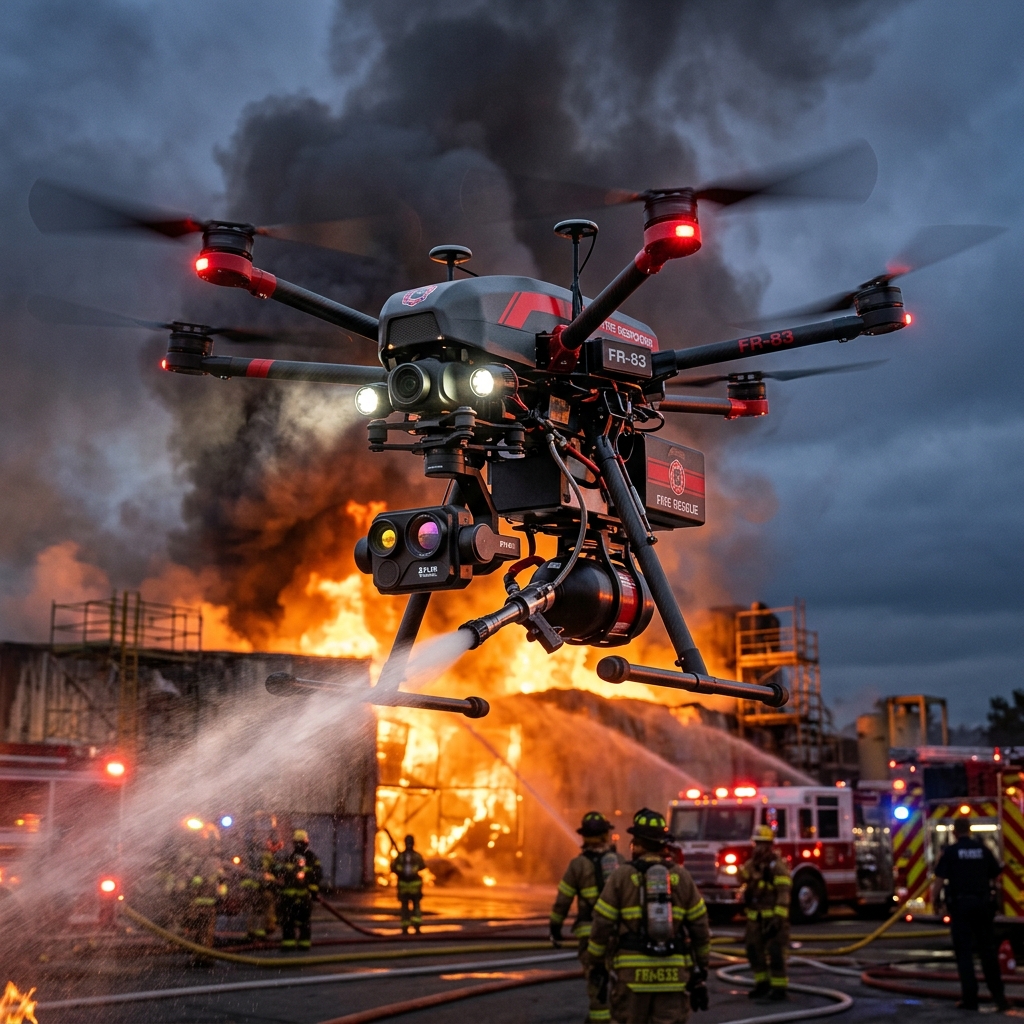 Firefighter Drone